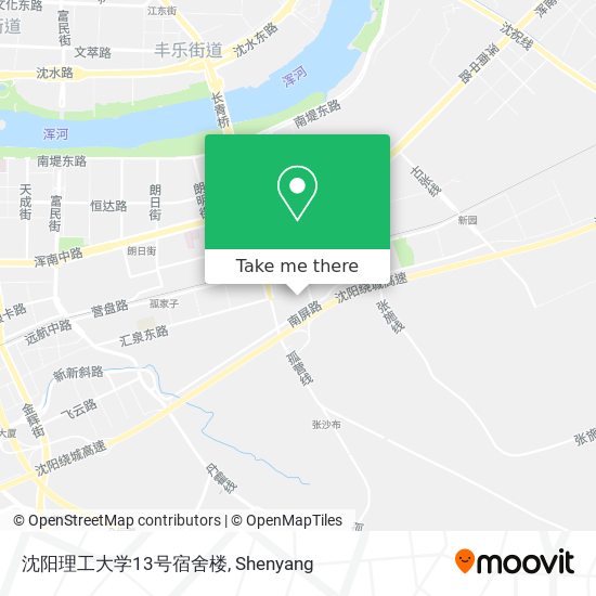 沈阳理工大学13号宿舍楼 map