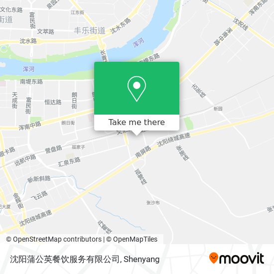 沈阳蒲公英餐饮服务有限公司 map