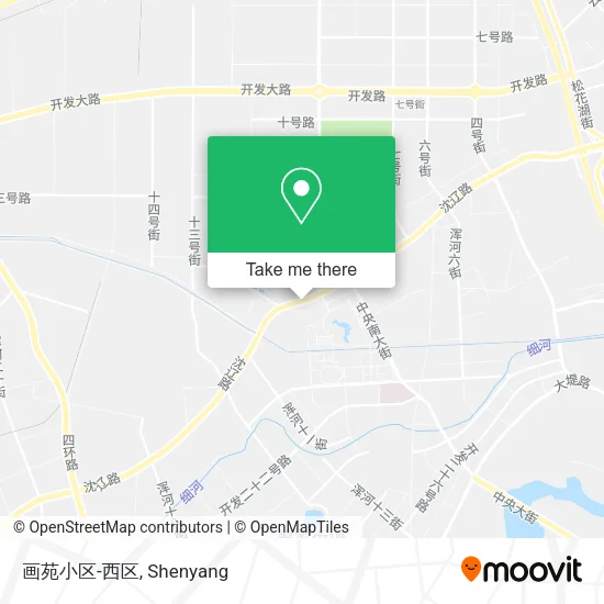 画苑小区-西区 map
