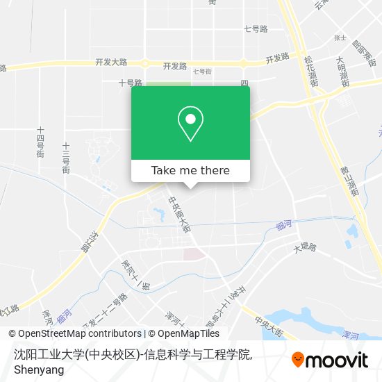 沈阳工业大学(中央校区)-信息科学与工程学院 map