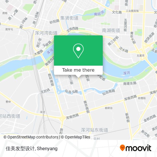 佳美发型设计 map