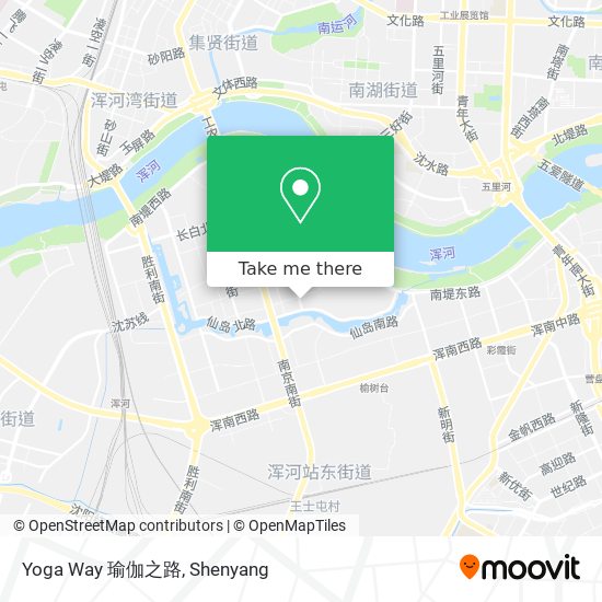 Yoga Way 瑜伽之路 map