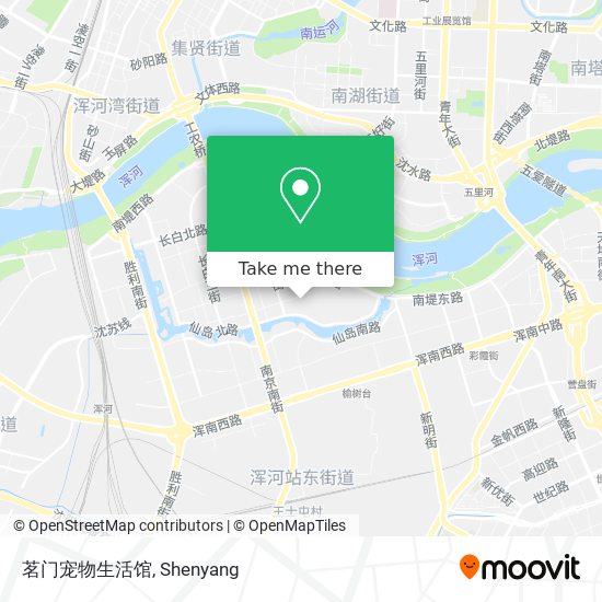 茗门宠物生活馆 map