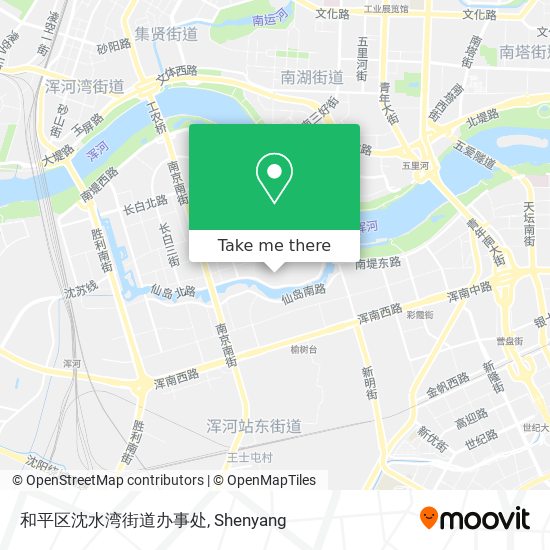 和平区沈水湾街道办事处 map