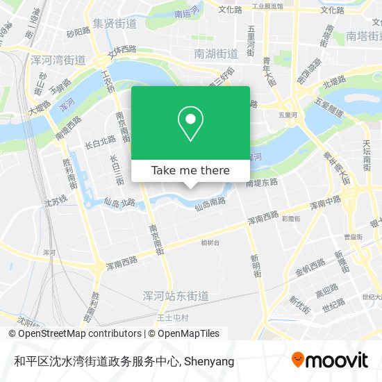 和平区沈水湾街道政务服务中心 map
