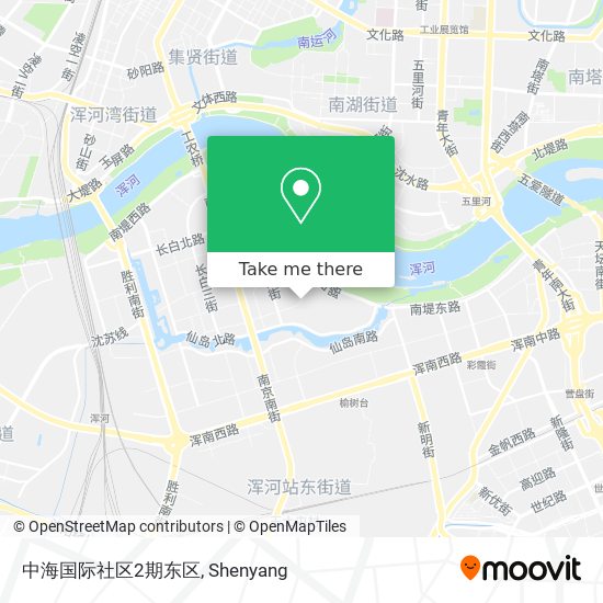 中海国际社区2期东区 map