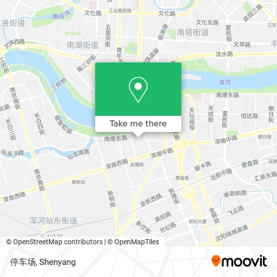 停车场 map