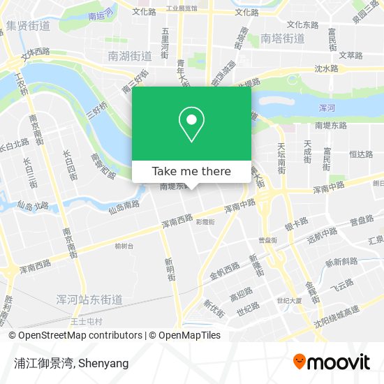 浦江御景湾 map