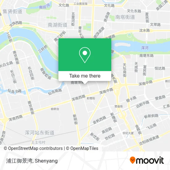 浦江御景湾 map