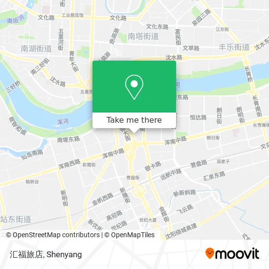 汇福旅店 map