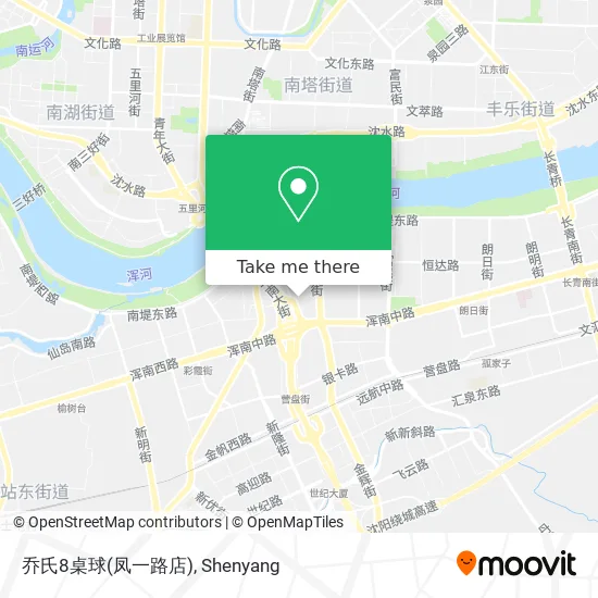 乔氏8桌球(凤一路店) map