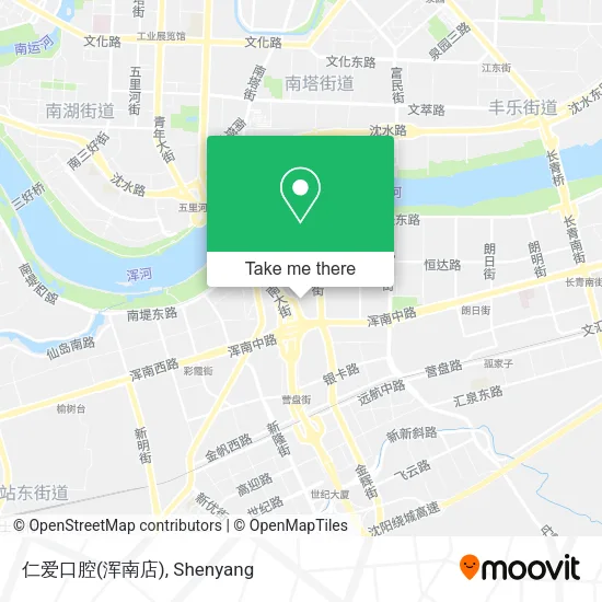 仁爱口腔(浑南店) map