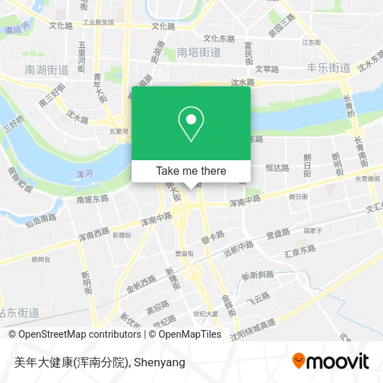 美年大健康(浑南分院) map