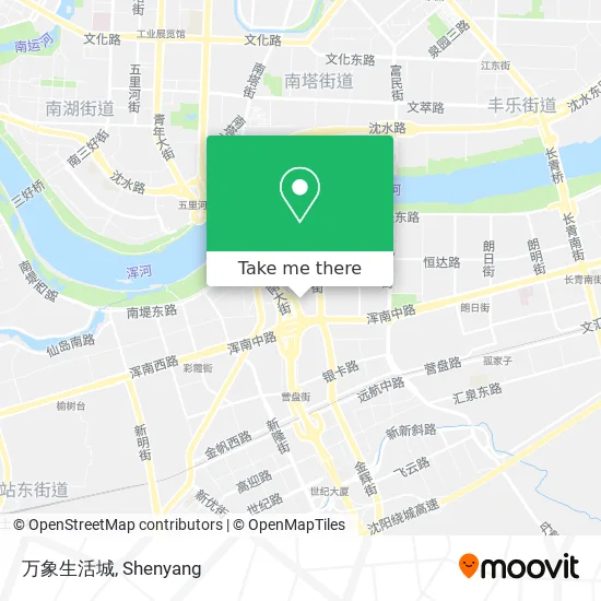 万象生活城 map