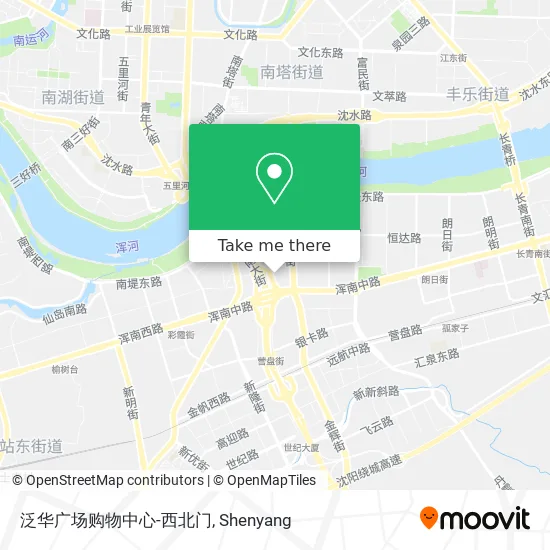 泛华广场购物中心-西北门 map