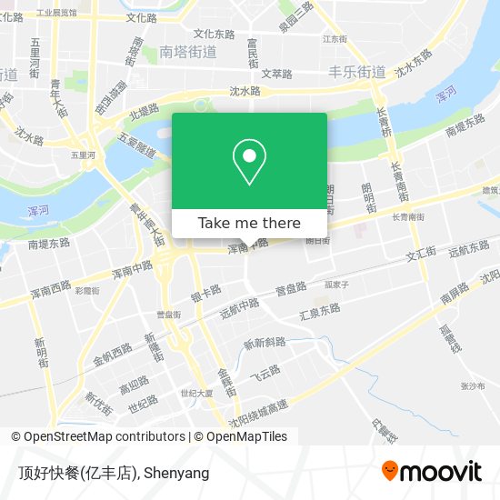 顶好快餐(亿丰店) map