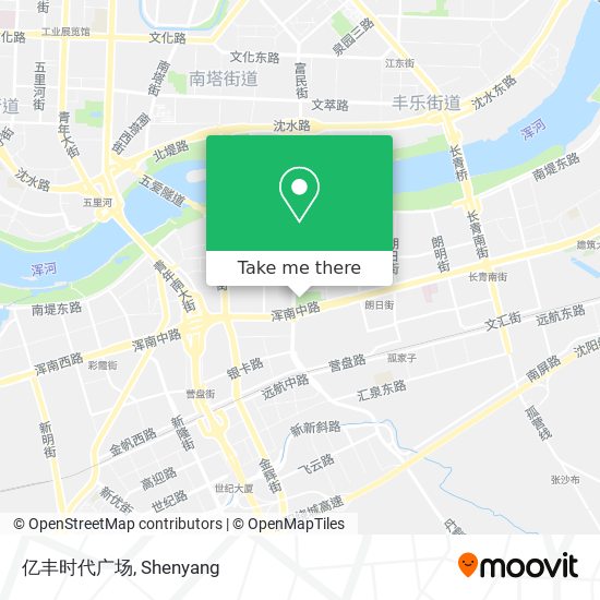 亿丰时代广场 map