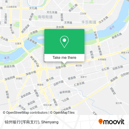 锦州银行(浑南支行) map