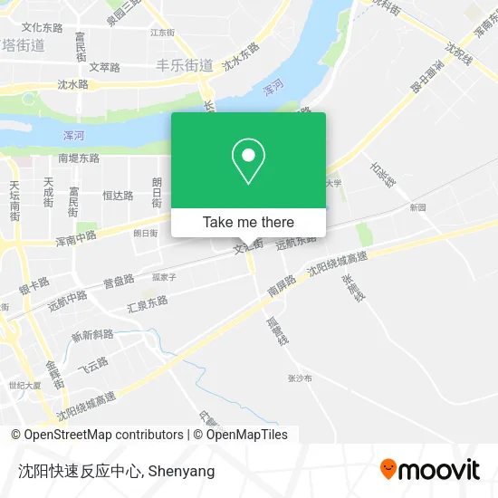 沈阳快速反应中心 map