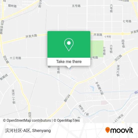 滨河社区-A区 map