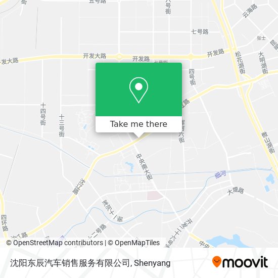 沈阳东辰汽车销售服务有限公司 map