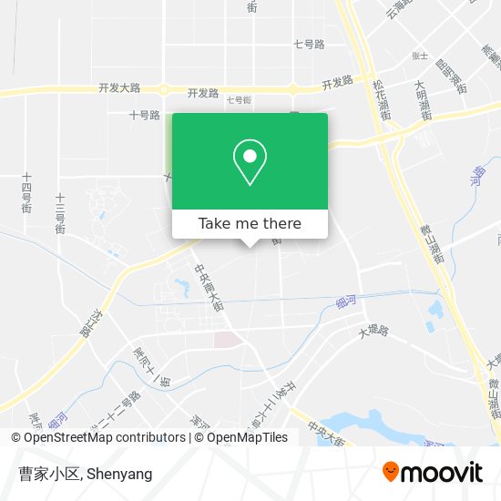 曹家小区 map