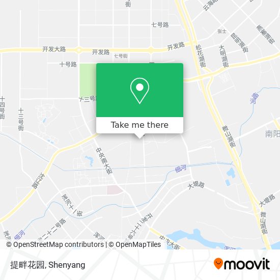 提畔花园 map