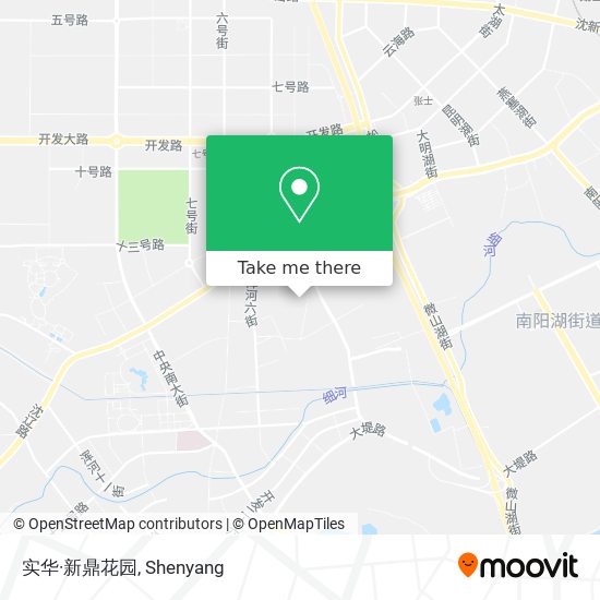 实华·新鼎花园 map