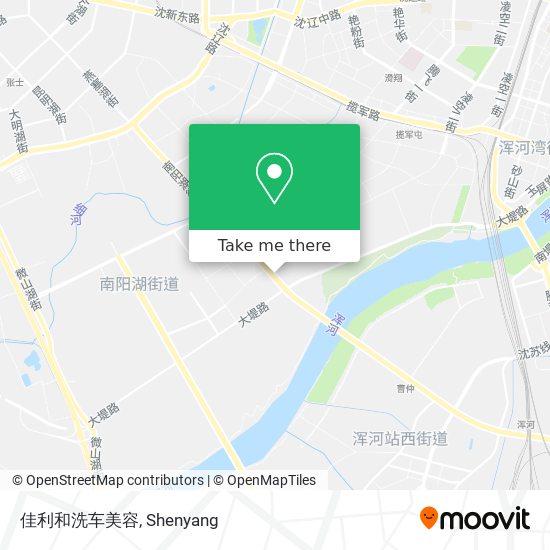 佳利和洗车美容 map