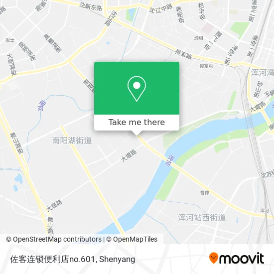 佐客连锁便利店no.601 map