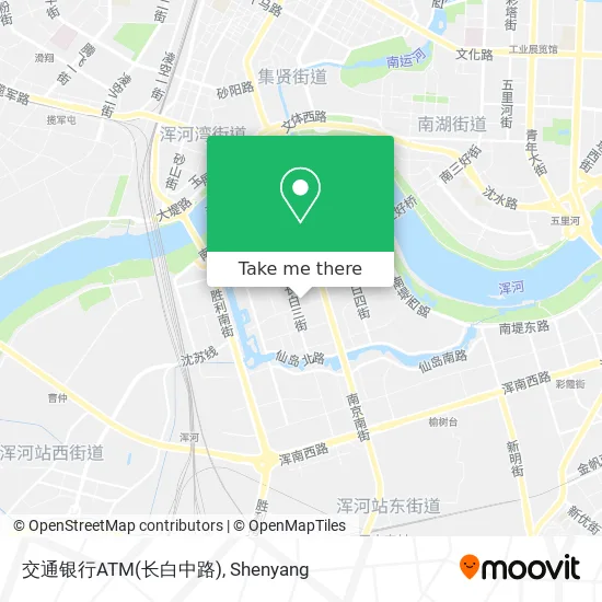 交通银行ATM(长白中路) map