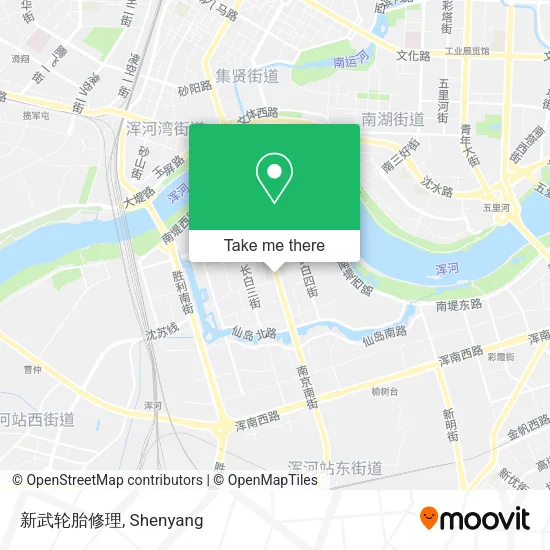 新武轮胎修理 map