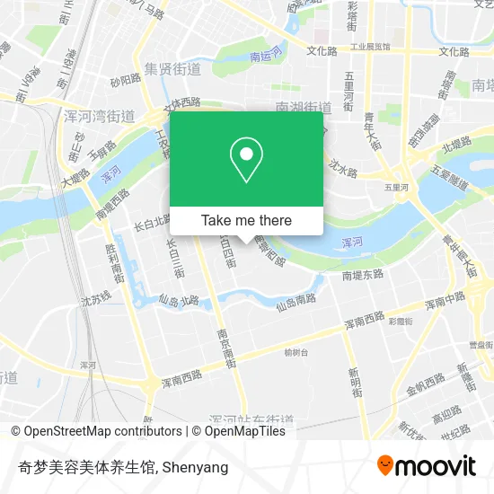 奇梦美容美体养生馆 map