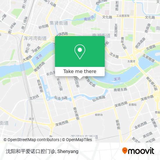 沈阳和平爱诺口腔门诊 map