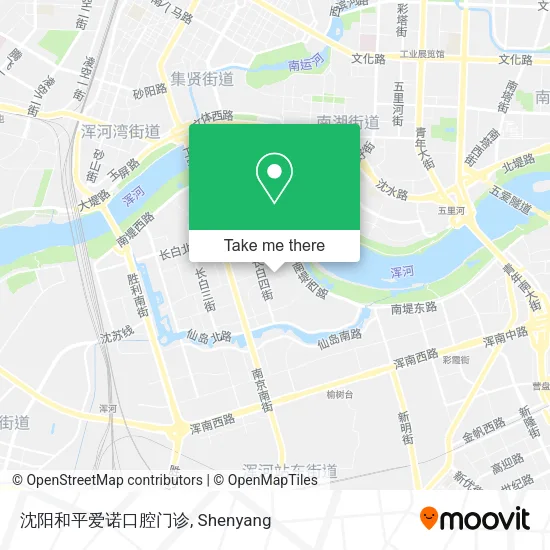 沈阳和平爱诺口腔门诊 map