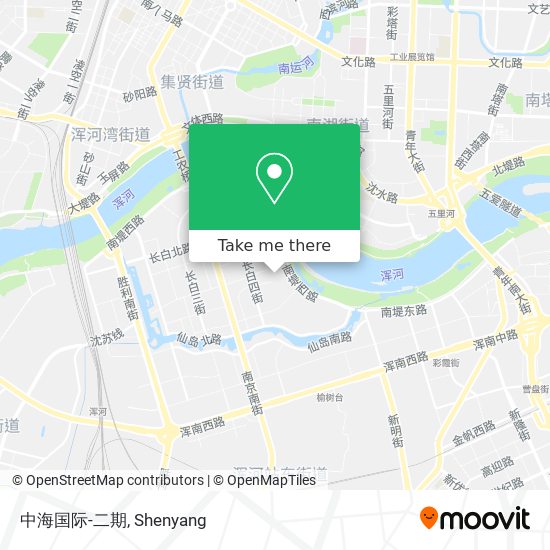 中海国际-二期 map