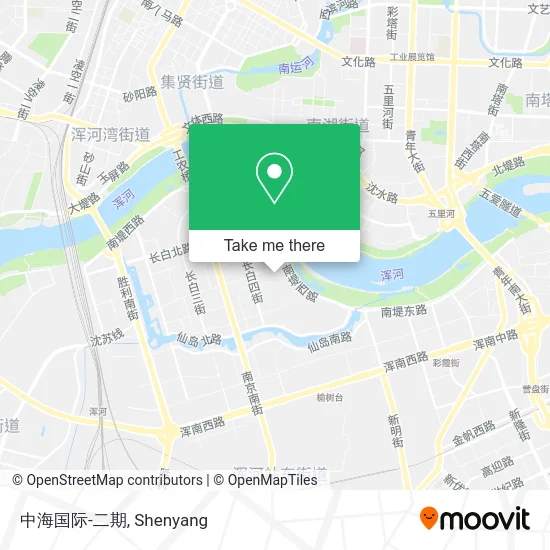 中海国际-二期 map