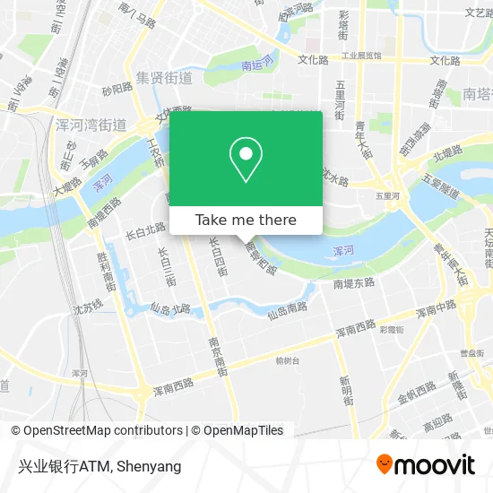 兴业银行ATM map