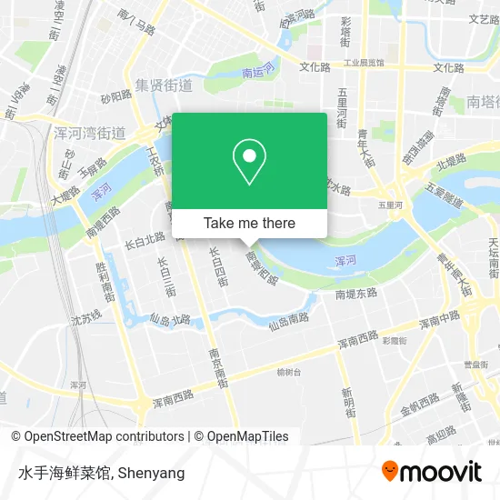 水手海鲜菜馆 map