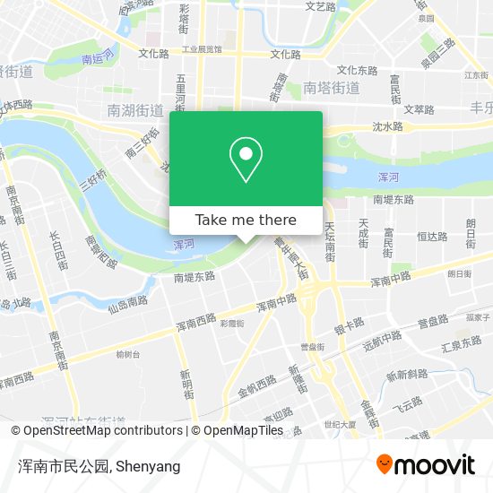 浑南市民公园 map