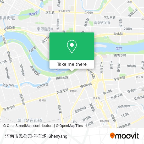 浑南市民公园-停车场 map