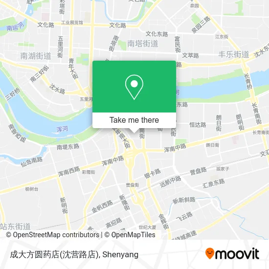 成大方圆药店(沈营路店) map