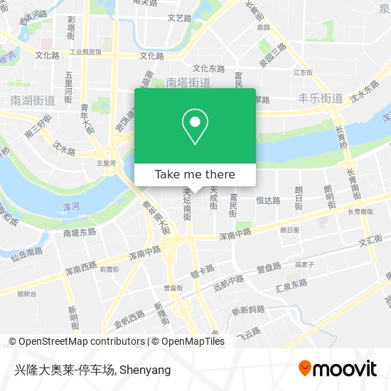 兴隆大奥莱-停车场 map