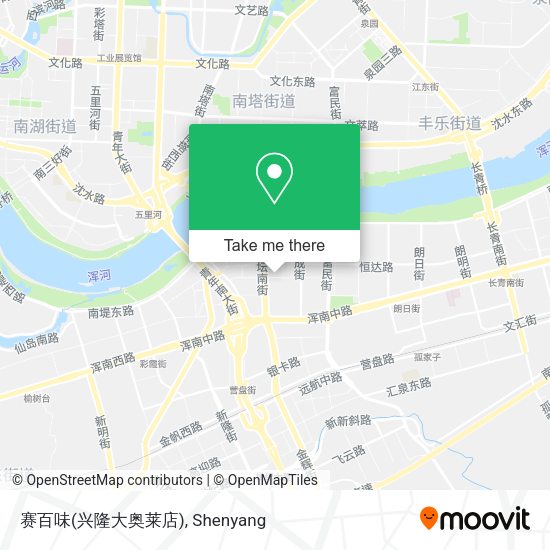 赛百味(兴隆大奥莱店) map
