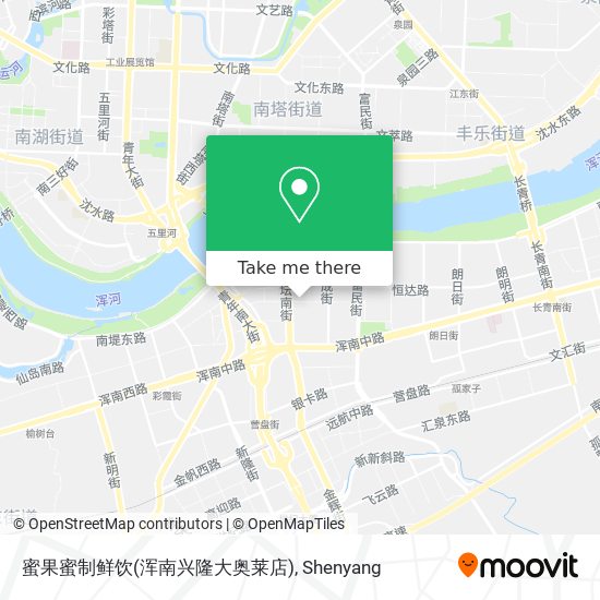 蜜果蜜制鲜饮(浑南兴隆大奥莱店) map