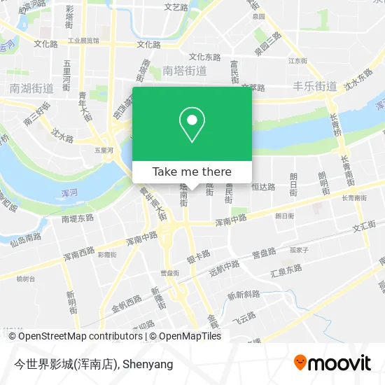 今世界影城(浑南店) map