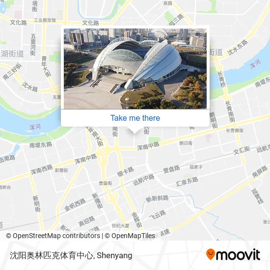 沈阳奥林匹克体育中心 map