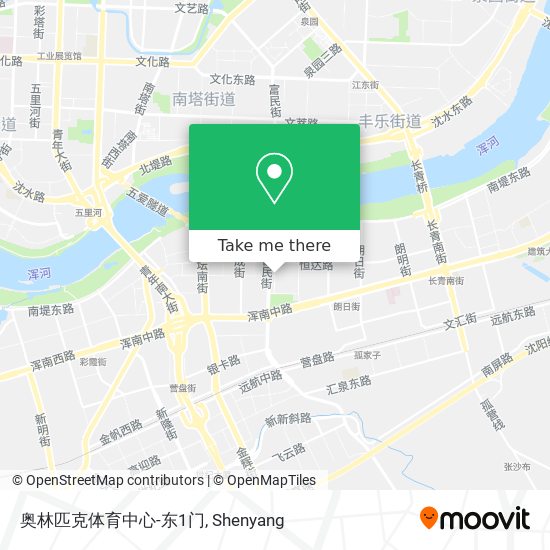 奥林匹克体育中心-东1门 map