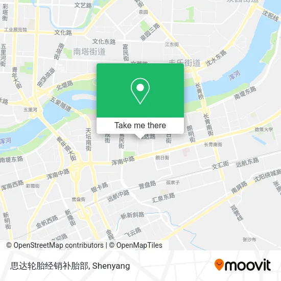 思达轮胎经销补胎部 map