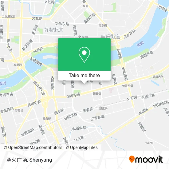 圣火广场 map